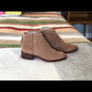 New in Box Dolce Vita Saddle Suede Tucker Booties